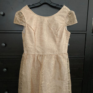 Alya gold party dress